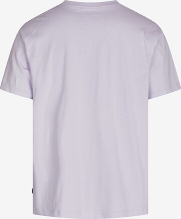Cleptomanicx Shirt 'Shifiting' in Purple
