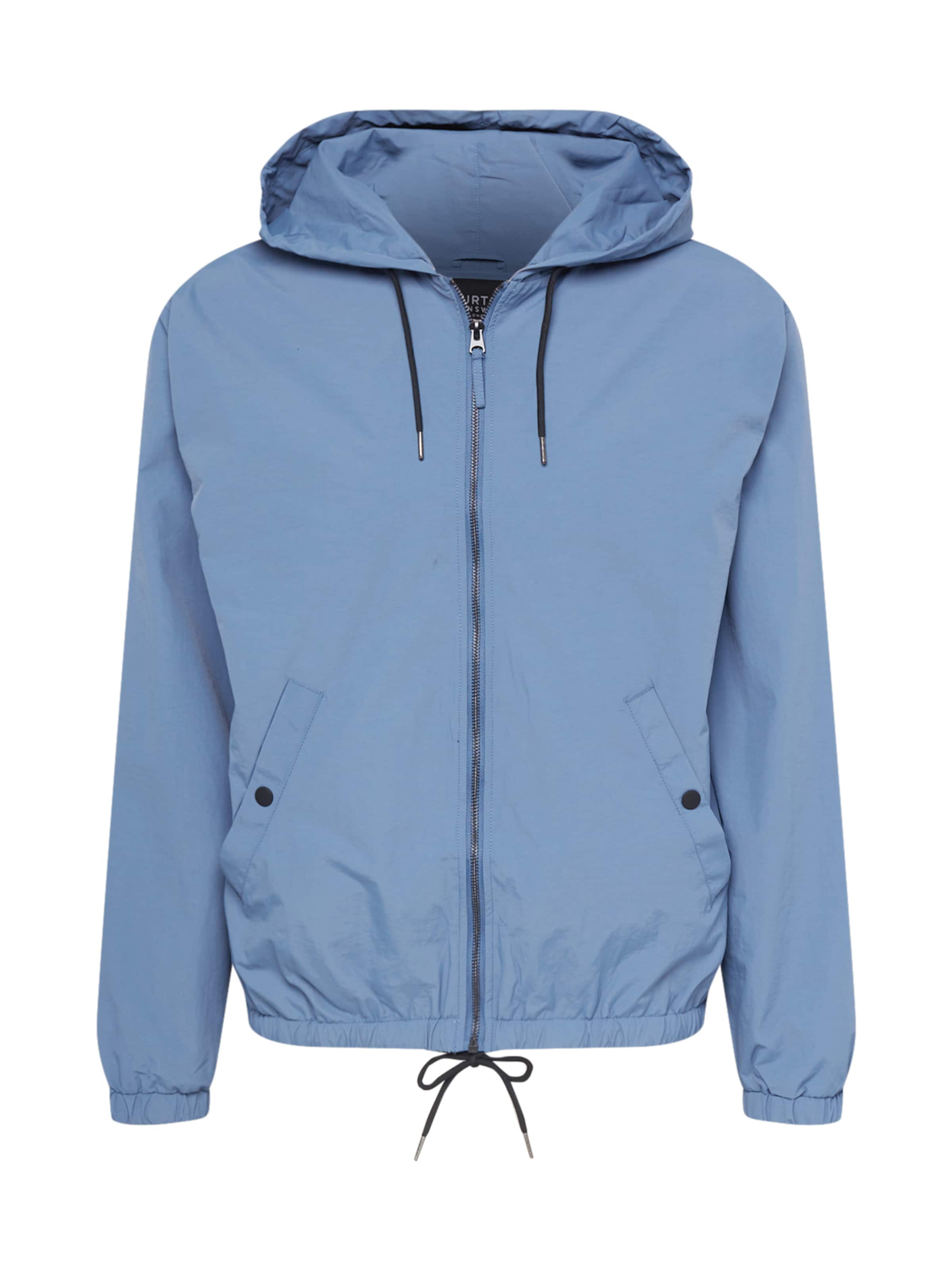 BURTON MENSWEAR LONDONPrijelazna jakna 'Harrington' - plava boja: prednji dio