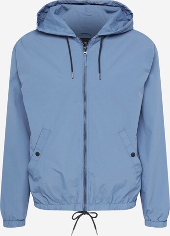 Veste mi-saison 'Harrington' BURTON MENSWEAR LONDON en bleu : devant