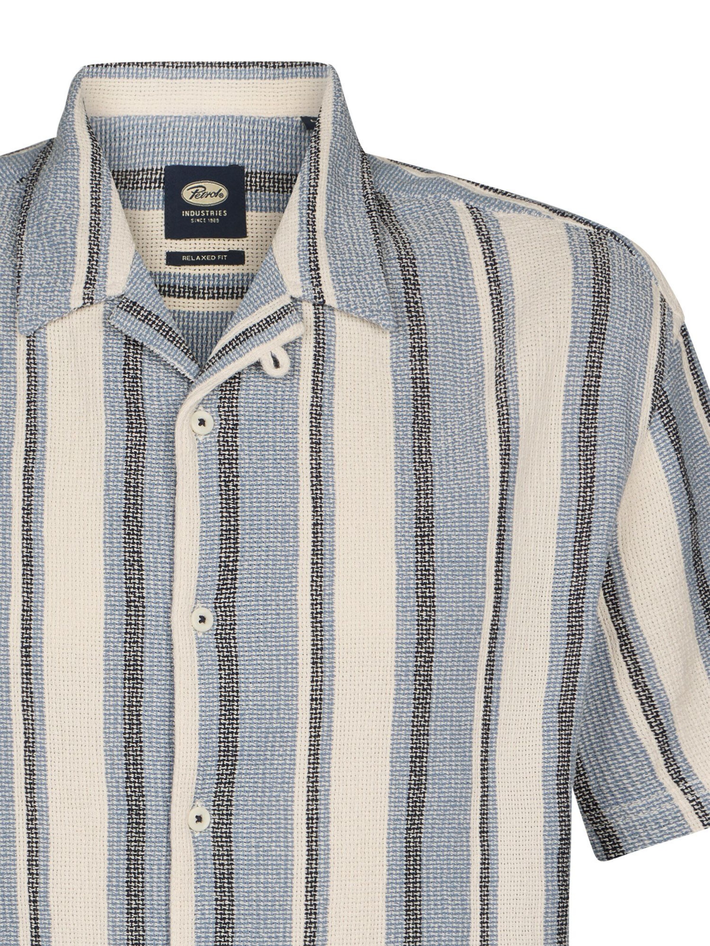 PETROL INDUSTRIES MEN Regular Fit Hemd in Blau