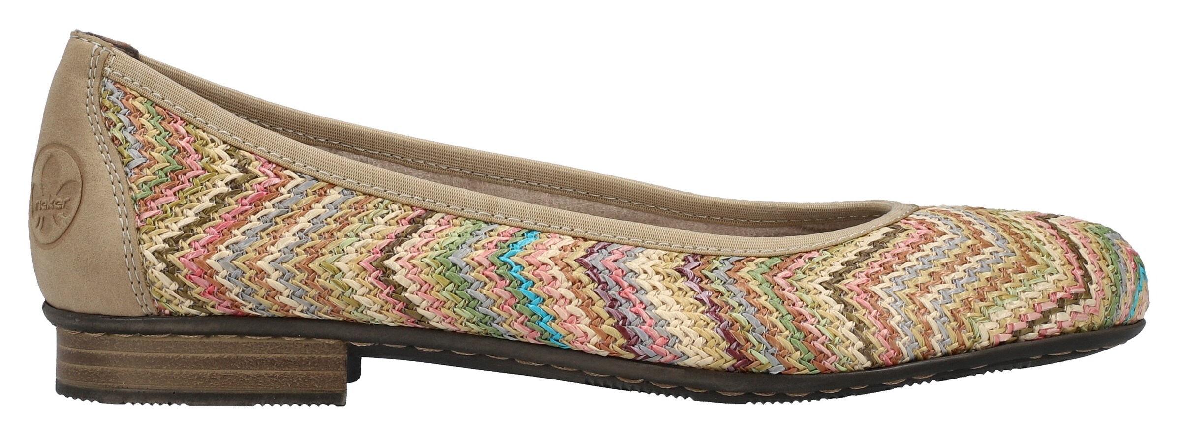 Rieker Ballet Flats in Beige