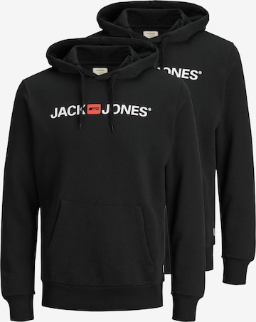 JACK & JONES Sweatshirt 'Corp' in Schwarz: Vorderseite