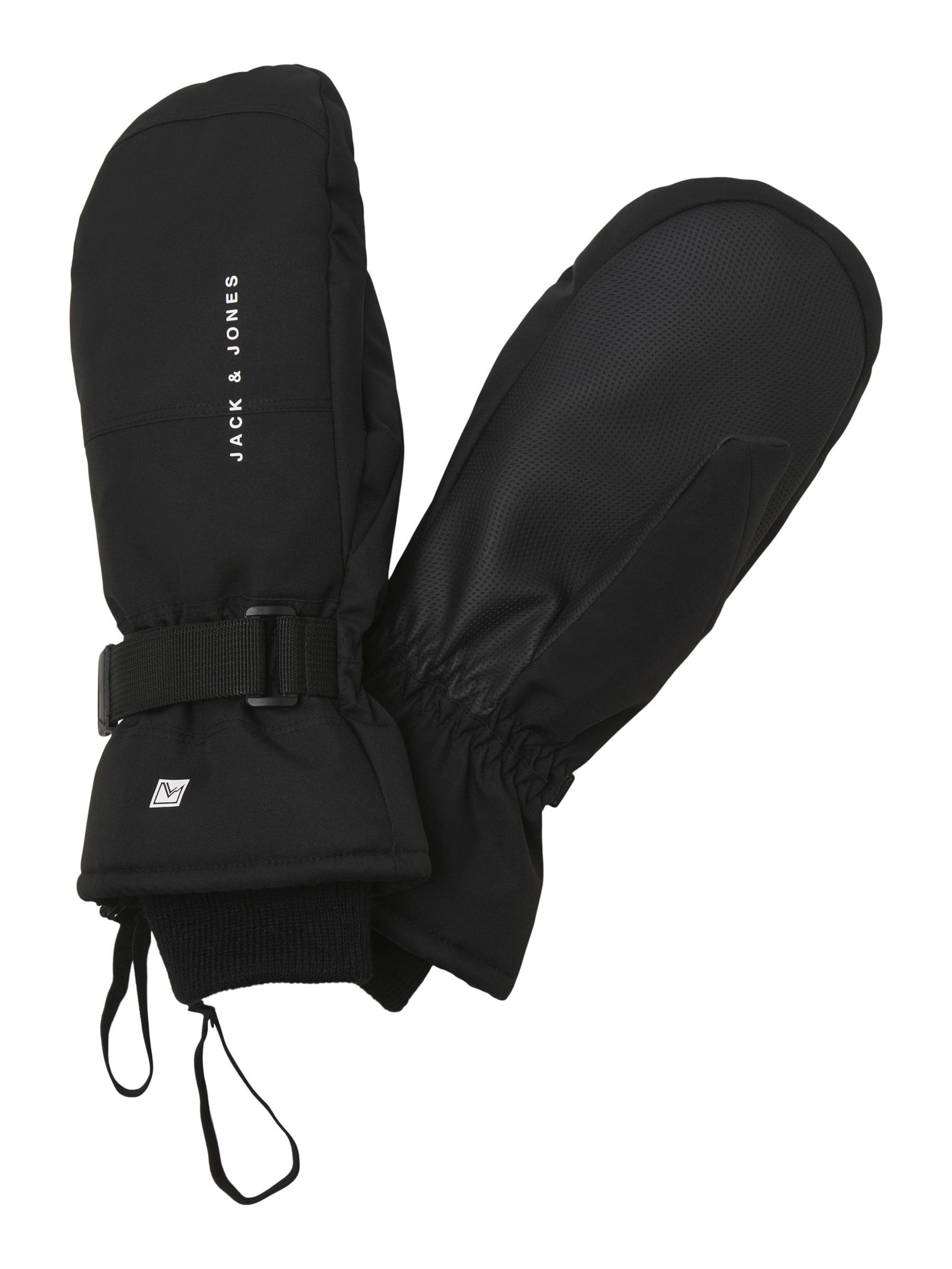 JACK & JONES - Guantes deportivos 'SKI AW25' en negro: frente