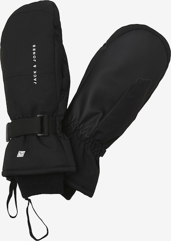 Gants de sport 'SKI AW25' JACK & JONES en noir : devant