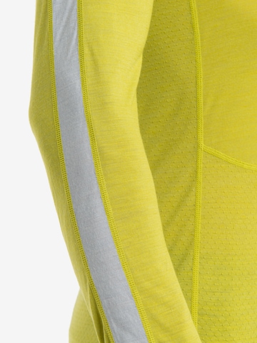 Base layer '125 ZoneKnit' di ICEBREAKER in verde