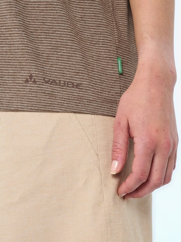 VAUDE T-Shirt 'Mineo ' in Braun