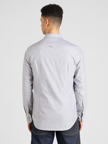 G-Star RAW Slim Fit Hemd 'Bristum' in Grau