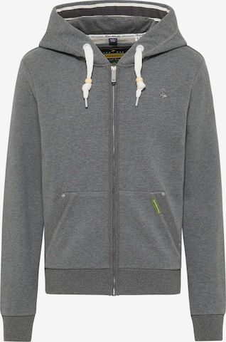 Schmuddelwedda Sweatjacke in Grau: predná strana