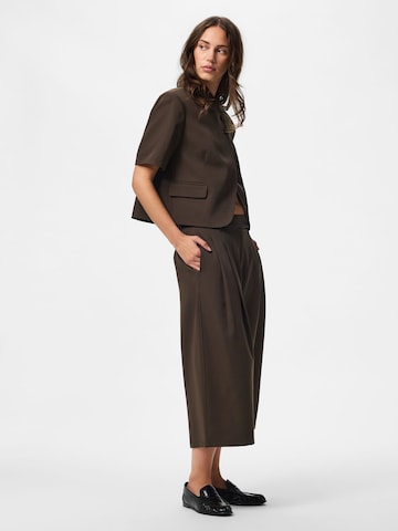 Loosefit Pantaloni 'PCOlivia' di PIECES in marrone