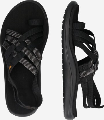 TEVA Teenslipper 'Voya Strappy' in Zwart