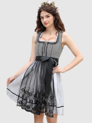 Yesfashion Dirndl‌‌‌‌‌‌‌ in Grau