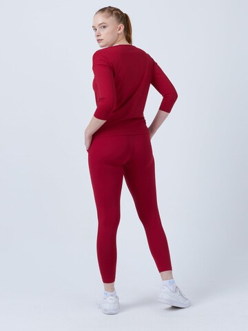 SPORTKIND Funktionsshirt '3/4 Loose Fit'‌‌‌‌‌‌‌‌‌ in Rot