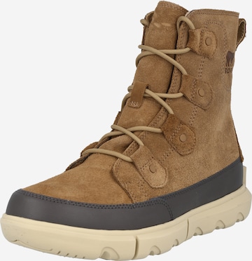 SOREL Boots med snörning 'SOREL EXPLORER™' i brun: framsida