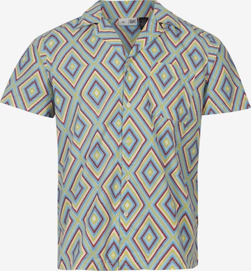 O'NEILL Regular fit Button Up Shirt 'Watamu' in Blue: front