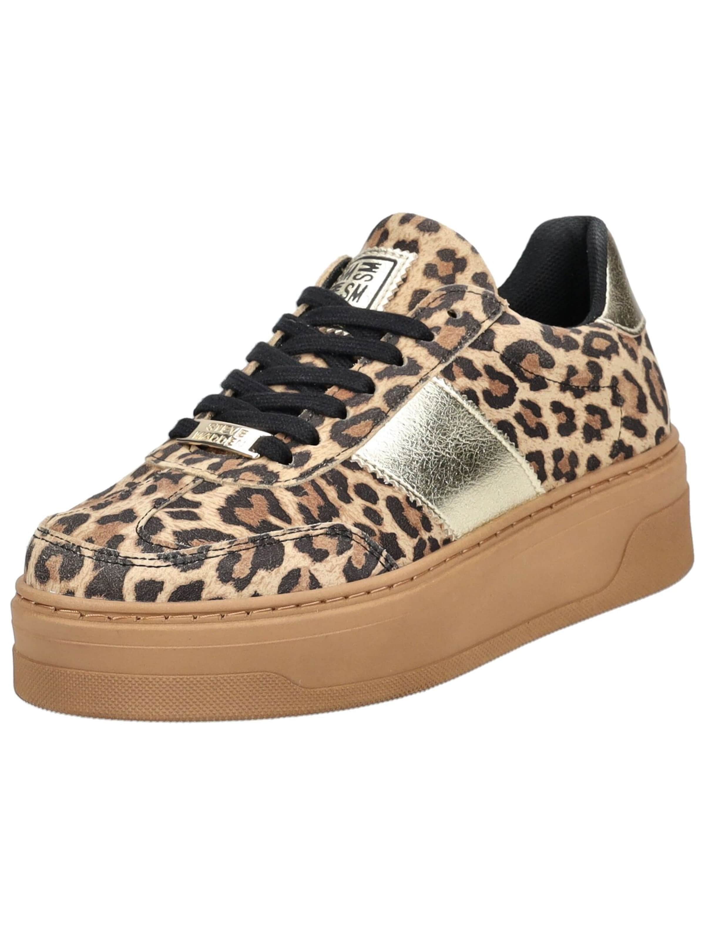 STEVE MADDEN Sneakers laag in Bruin: voorkant