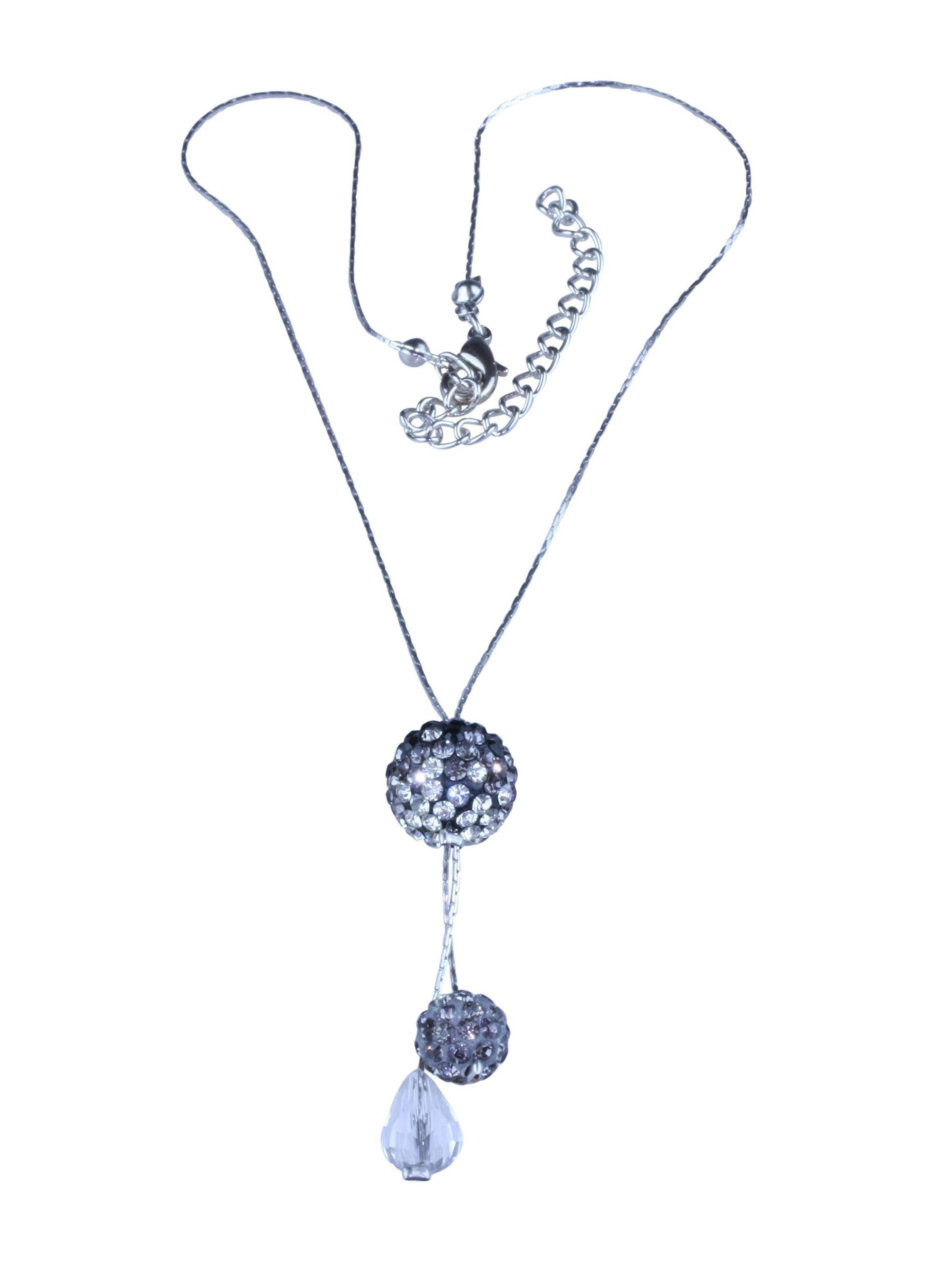 COLLEZIONE ALESSANDRO Kette 'Valea'‌‌‌‌‌‌‌‌ in Schwarz