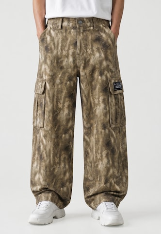 Vertere Berlin Loosefit Cargohose in Mischfarben: Vorderseite