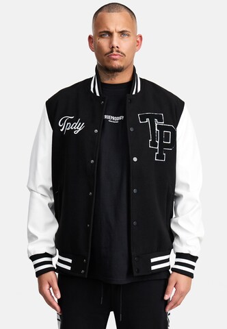 trueprodigy Winter Jacket ' Chuck ' in Black: front