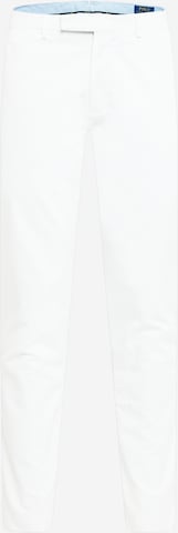 balta Polo Ralph Lauren Prigludęs „Chino“ stiliaus kelnės: priekis