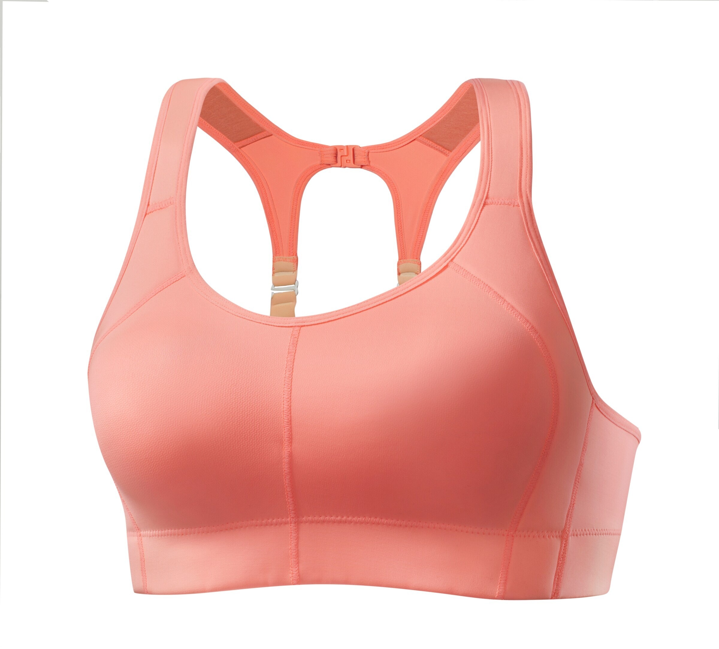 LASCANA ACTIVE - Bustier Sujetador deportivo en naranja: frente