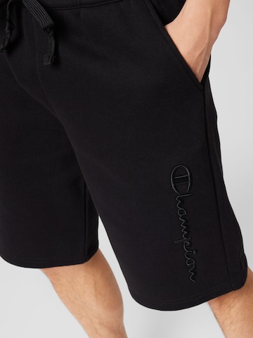 regular Pantaloni di Champion Authentic Athletic Apparel in nero