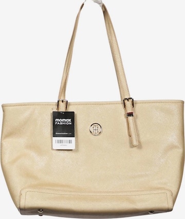 TOMMY HILFIGER Handtasche gross Leder One Size in Beige: Vorderseite