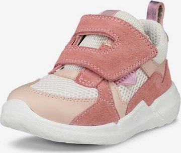 ECCO First-Step Shoes in Pink: front