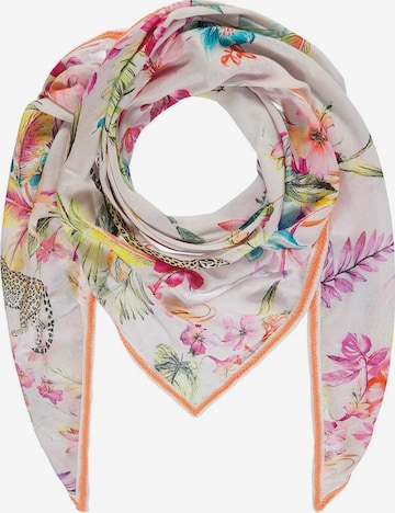 Passigatti Wrap 'Dreieckstuch mit Multi-Designs' in Pink: front
