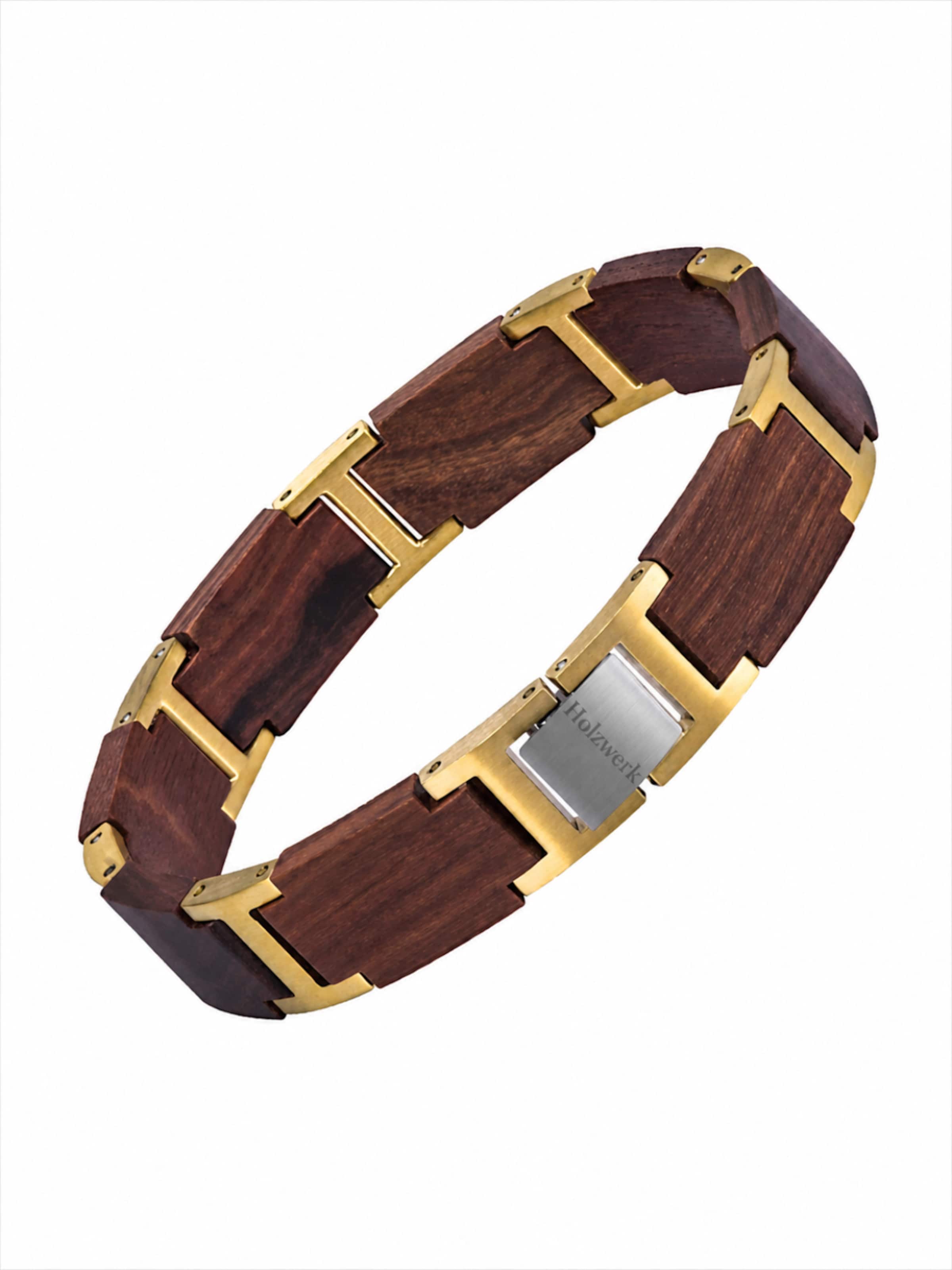 Holzwerk - Pulsera 'RIEDSEE' en marrón: frente