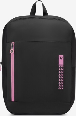 Roncato Backpack 'Compact Neon' in Black: front