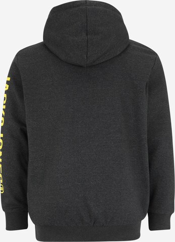 Jack & Jones Plus Sweatshirt 'RUNNER' in Grau