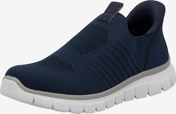 Rieker Slip-Ons in Blue: front