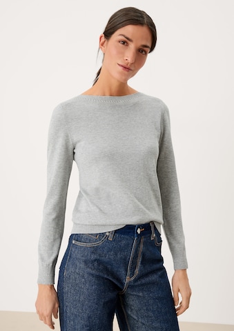 Pull-over s.Oliver en gris : devant