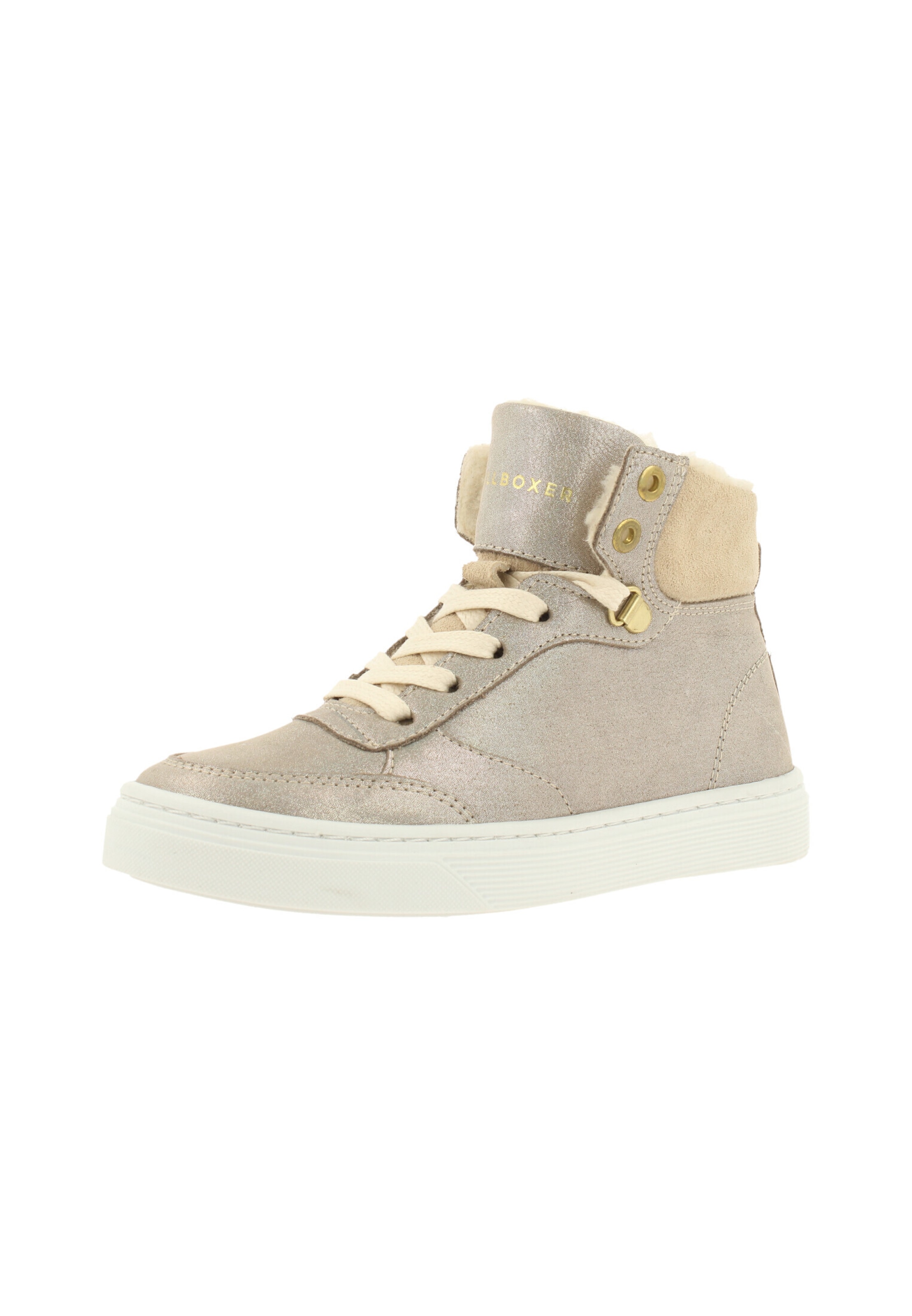 Sneaker di BULLBOXER in oro: frontale