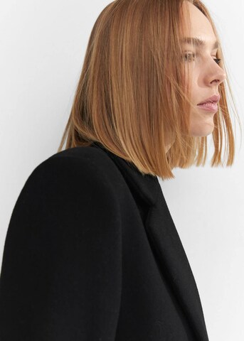 MANGO Between-Seasons Coat 'Linda' in Black