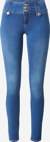 Skinny Jean 'ROYAL' ONLY en bleu : devant