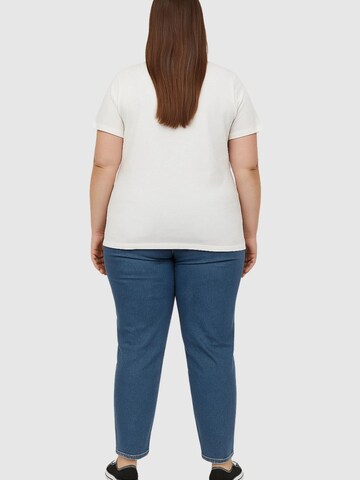 T-shirt Vero Moda Curve en blanc