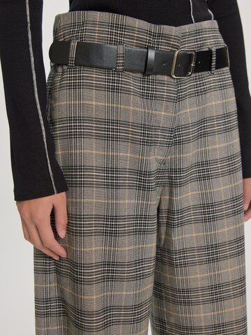 Wide Leg Pantalon 'Tamina' EDITED en mélange de couleurs