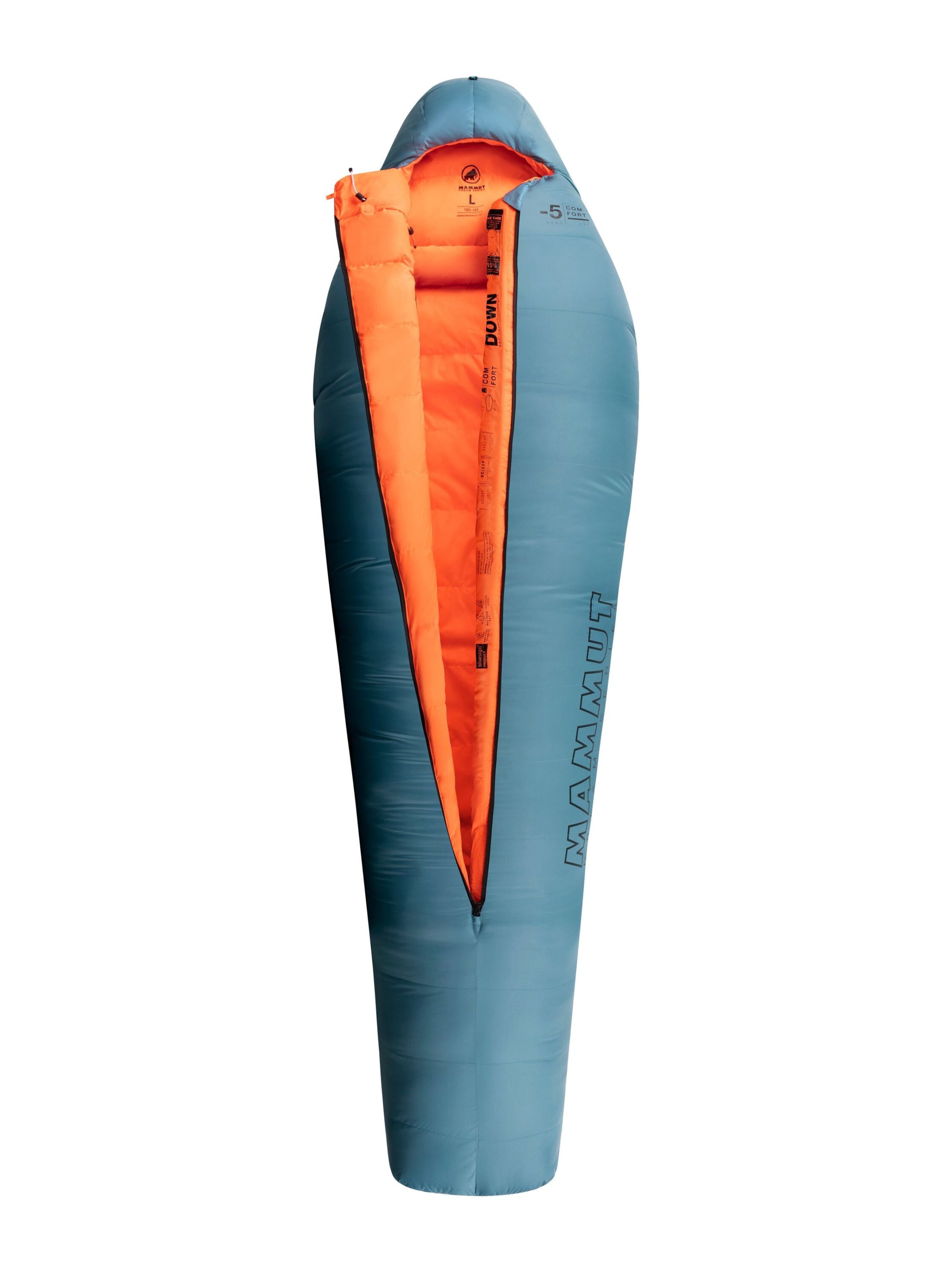 MAMMUT Schlafsack 'Comfort -5C' in Blau