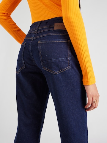 PULZ Jeans - Acampanado Vaquero 'SUE' en azul