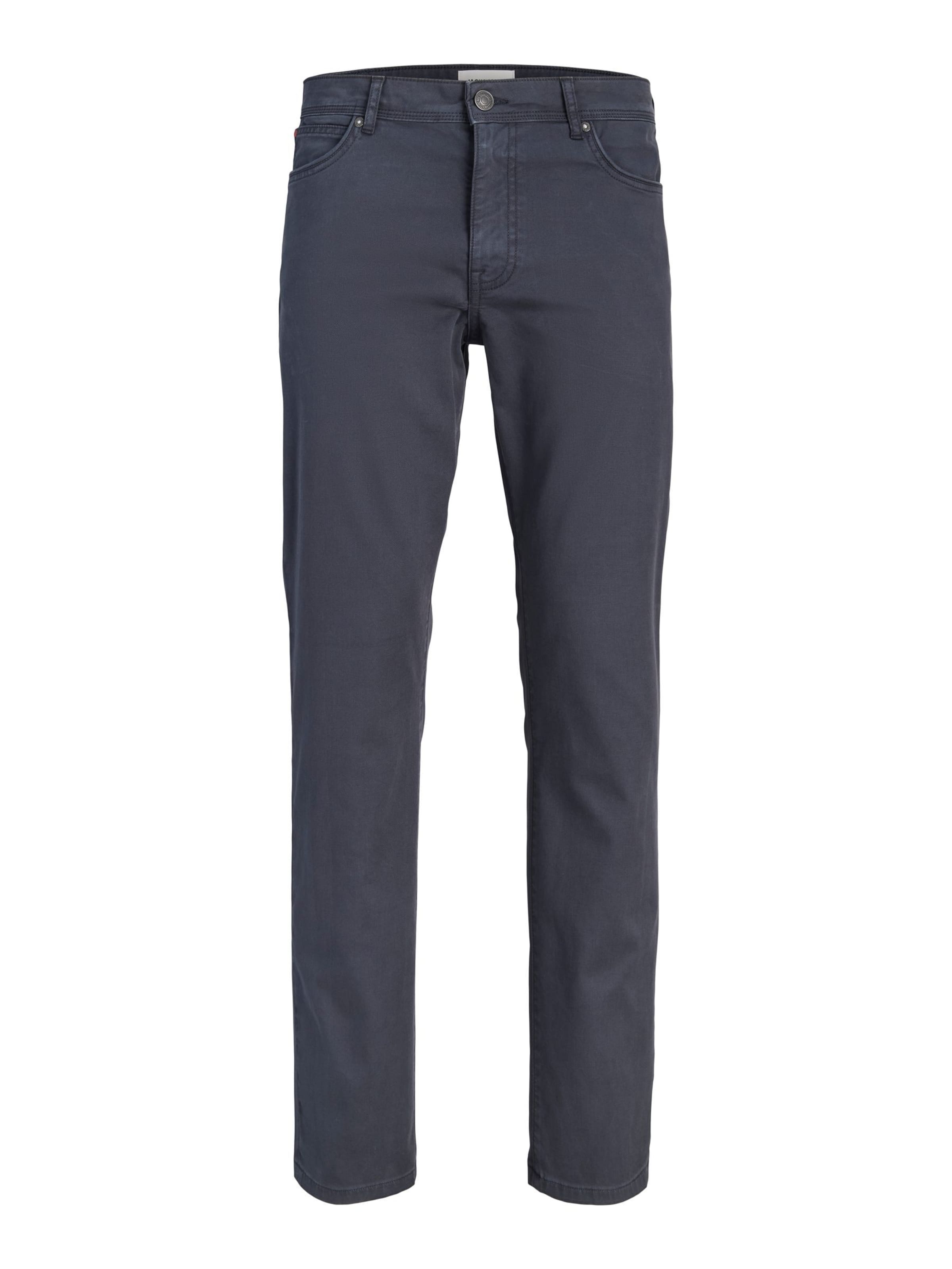 JACK & JONES Bukser 'JPSTClark Finn' i blå: forside