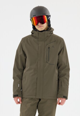 Whistler Sportjas 'Carbon' in Groen: voorkant