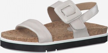 Sandales Tamaris GreenStep en beige : devant