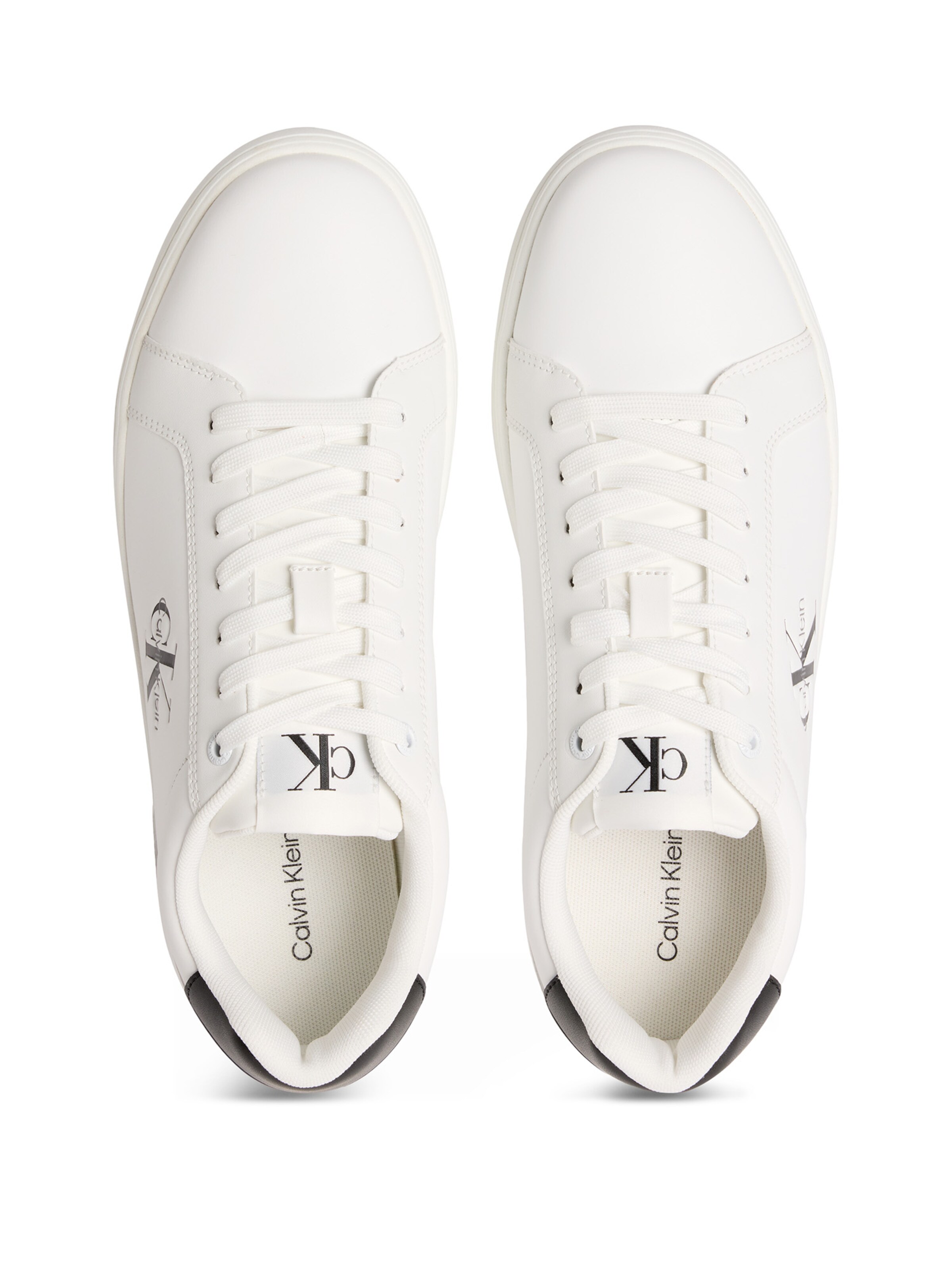 Baskets basses 'CLASSIC' Calvin Klein en blanc