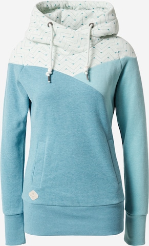 Sweat-shirt Ragwear en bleu : devant