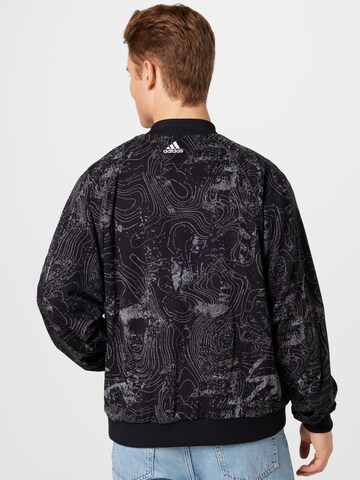 ADIDAS SPORTSWEAR Sportjacke in Schwarz