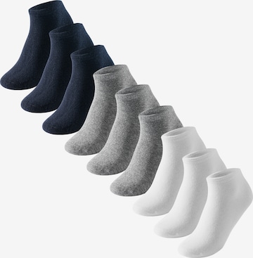 uncover by SCHIESSER Ankle Socks in Grey: front