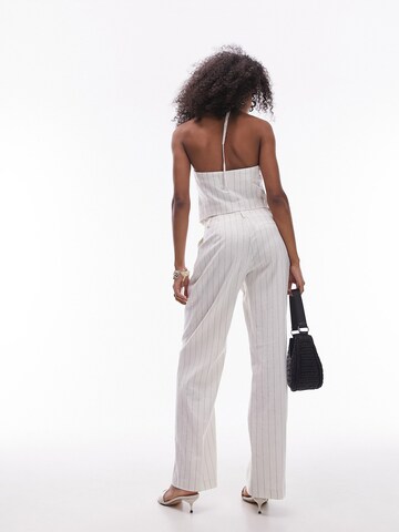 TOPSHOP - Loosefit Pantalón de pinzas en beige