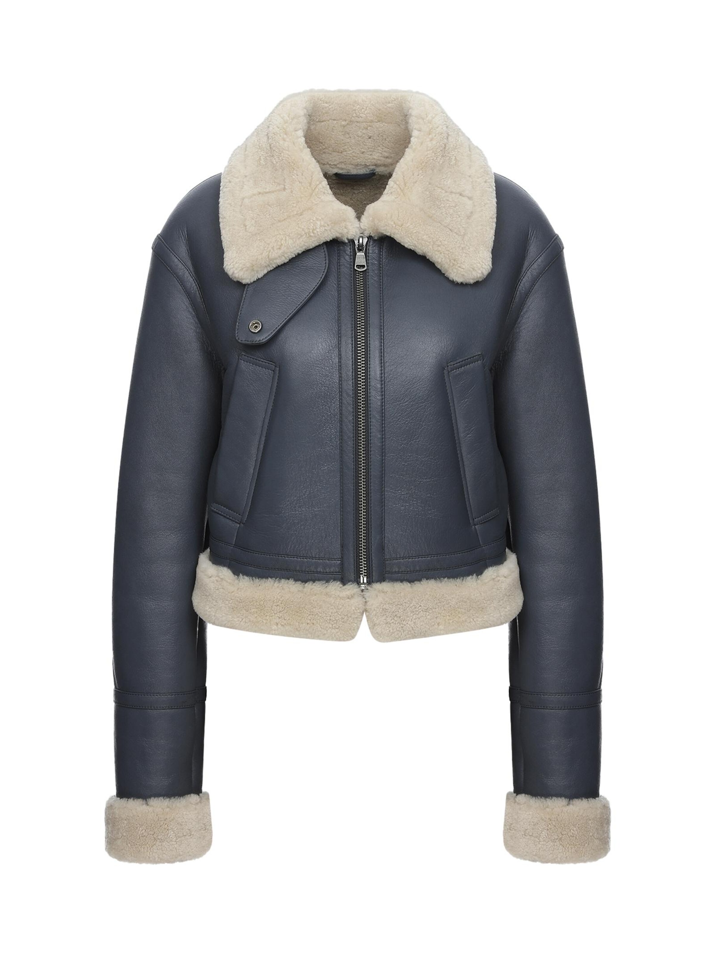 VESPUCCI BY VSP Winterjacke 'Celeste' in Blau: Vorderseite