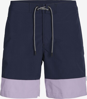 JACK & JONES Zwemshorts in Blauw: voorkant